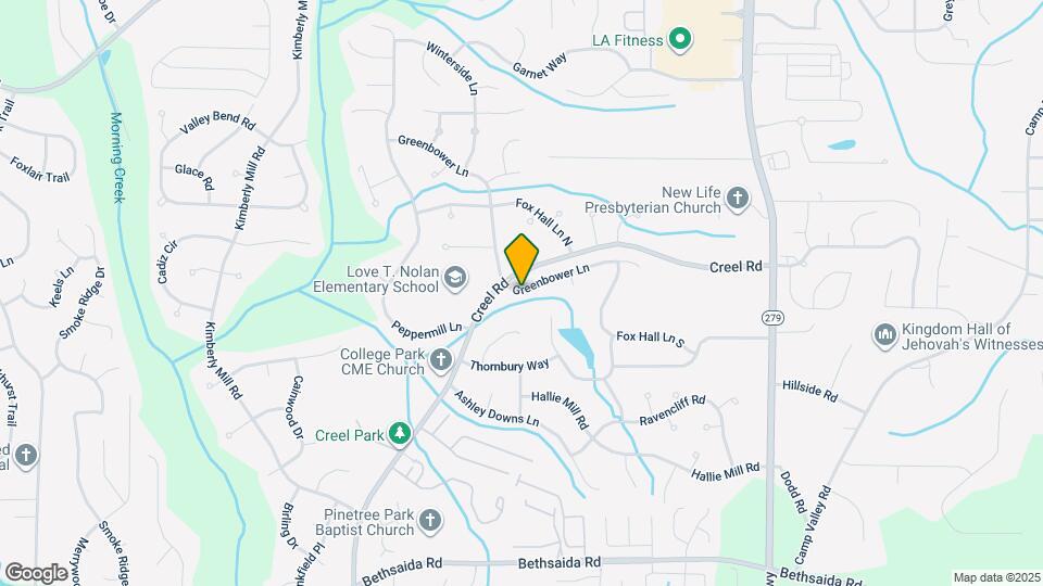 6735 Greenbower Ln Map and Location Details