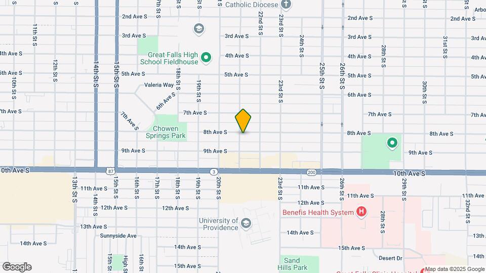 2100 8th Ave S Map and Location Details