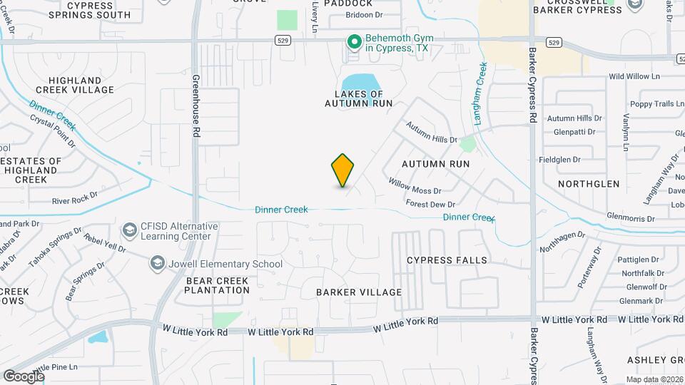 6415 Autumn Thistle Dr Map and Location Details