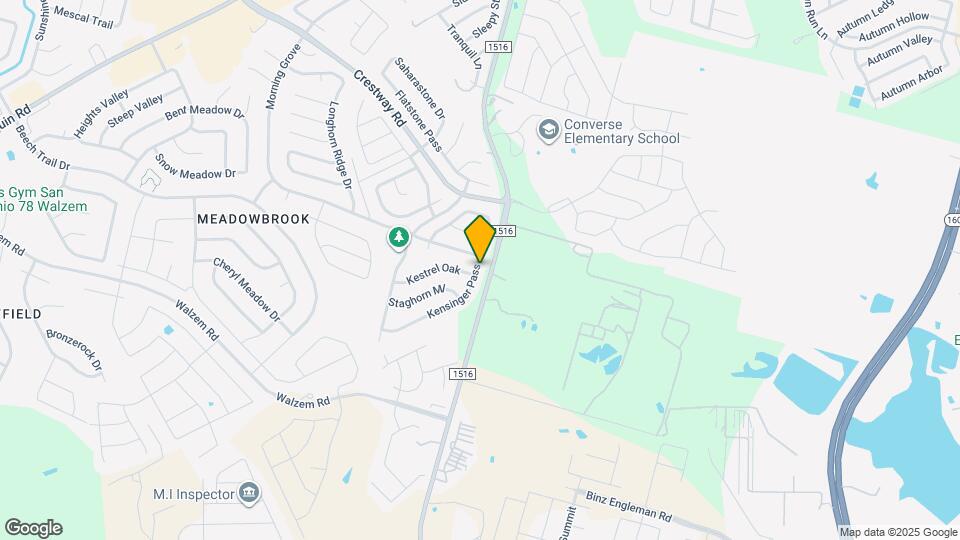 6206 Kensinger Pass Map and Location Details