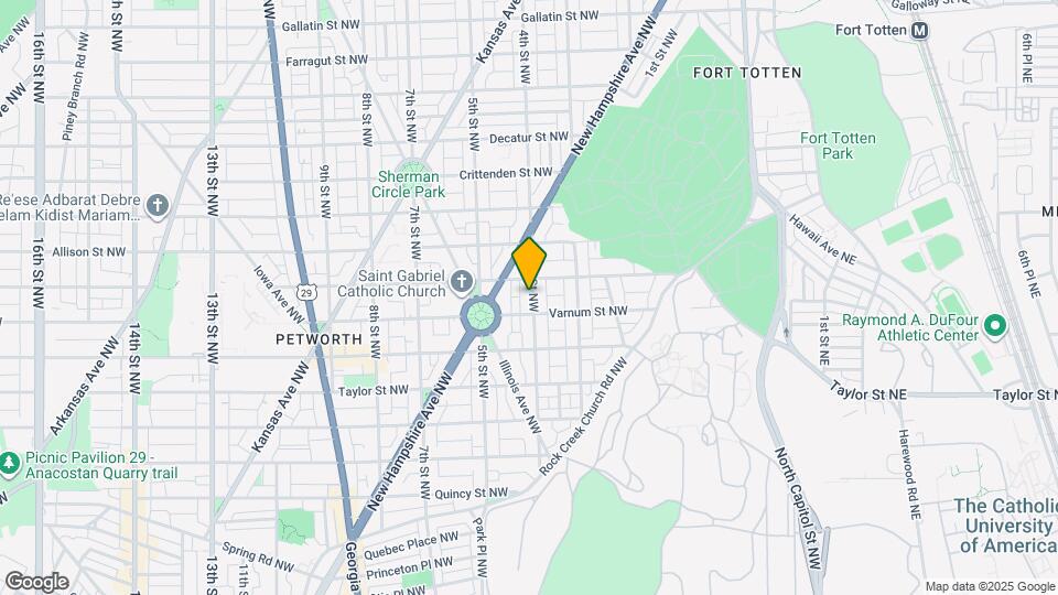 4312 4th St NW Mapa y Detalles de la Ubicación