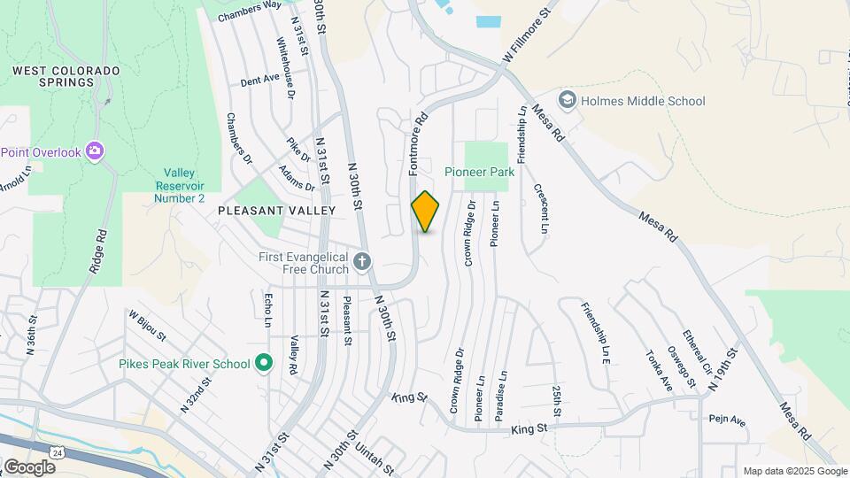 827 Fontmore Rd Map and Location Details