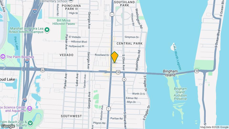 340 Walton Blvd Map and Location Details