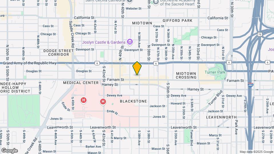 38th St Lofts Mapa y Detalles de la Ubicación