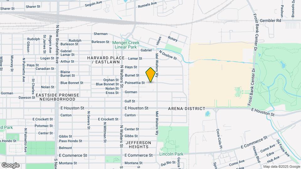 932 Poinsettia St Map and Location Details