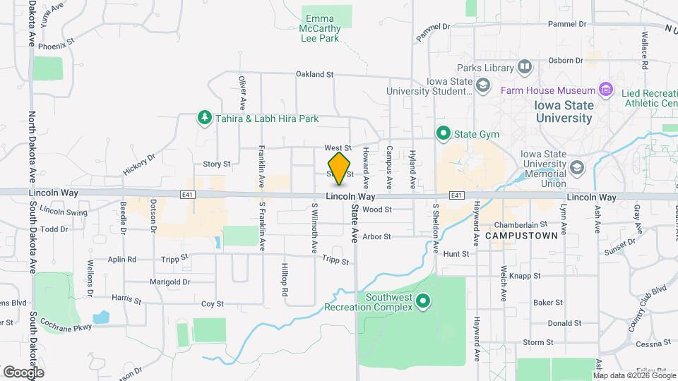 3101 Lincoln Way Map and Location Details