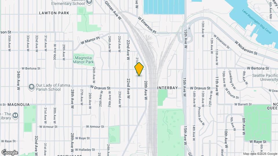 3232 21st Ave W Map and Location Details