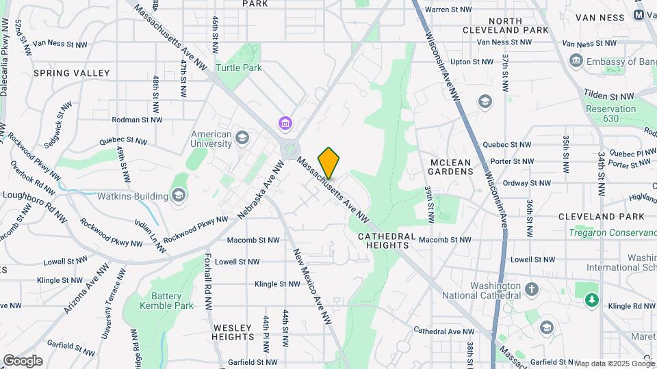 4301 Massachusetts Ave NW, Unit 3008 Map and Location Details