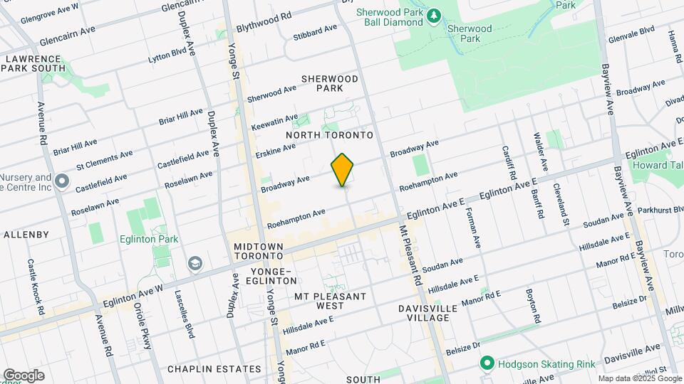 168-176 Redpath Ave Map and Location Details