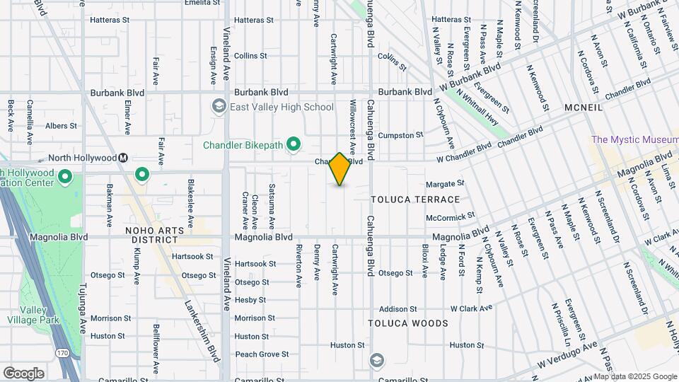 5319 Cartwright Ave Map and Location Details