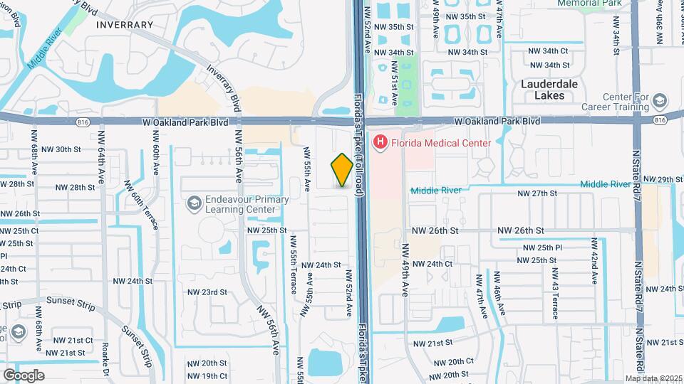 5221 NW 27th St Map and Location Details