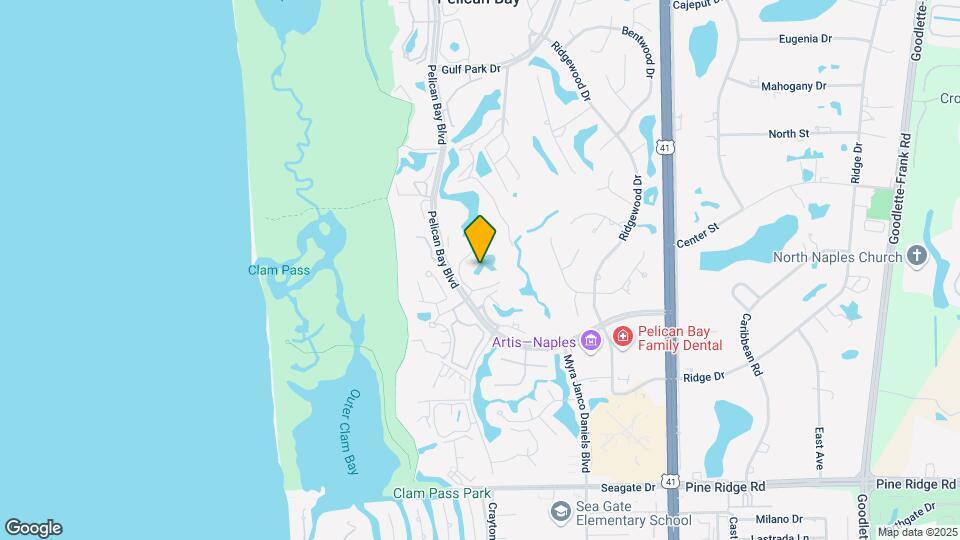 5950 Pelican Bay Blvd Mapa y Detalles de la Ubicación