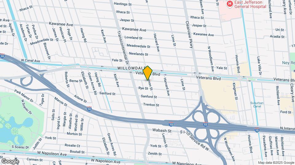 3120 Lemon St Map and Location Details