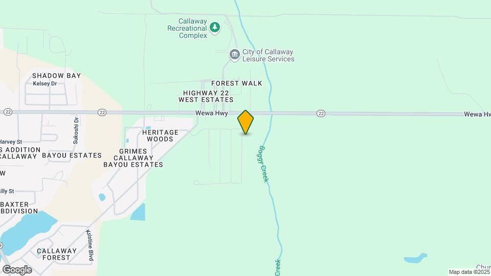 282 Boggy Creek Way Map and Location Details