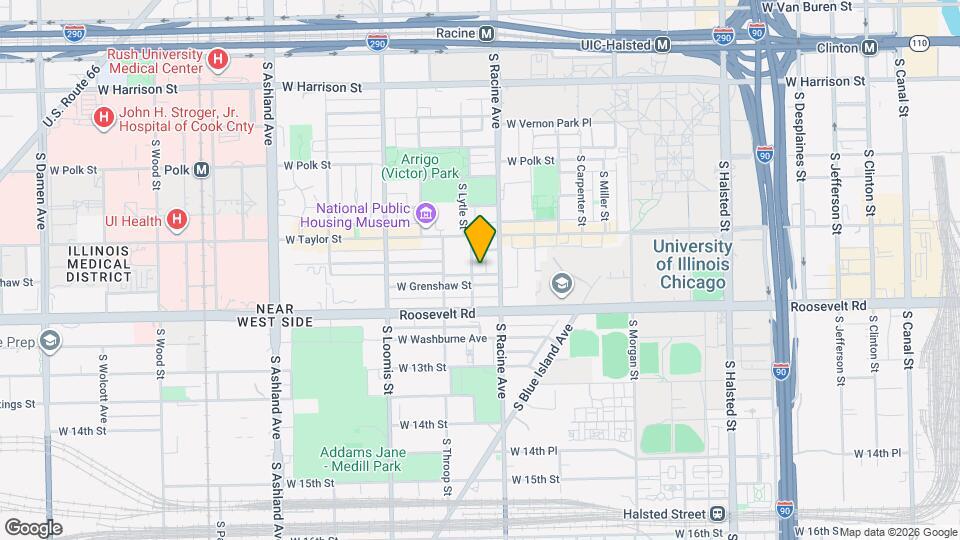 1039 S Lytle St Map and Location Details