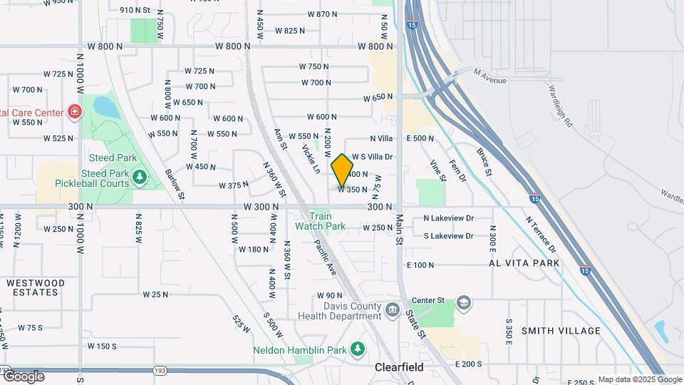 171 W 350 N Map and Location Details