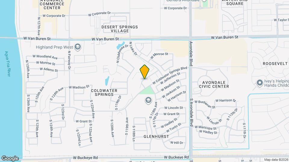 11851 W Washington St Map and Location Details