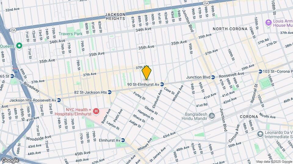37-60 88th St Map and Location Details