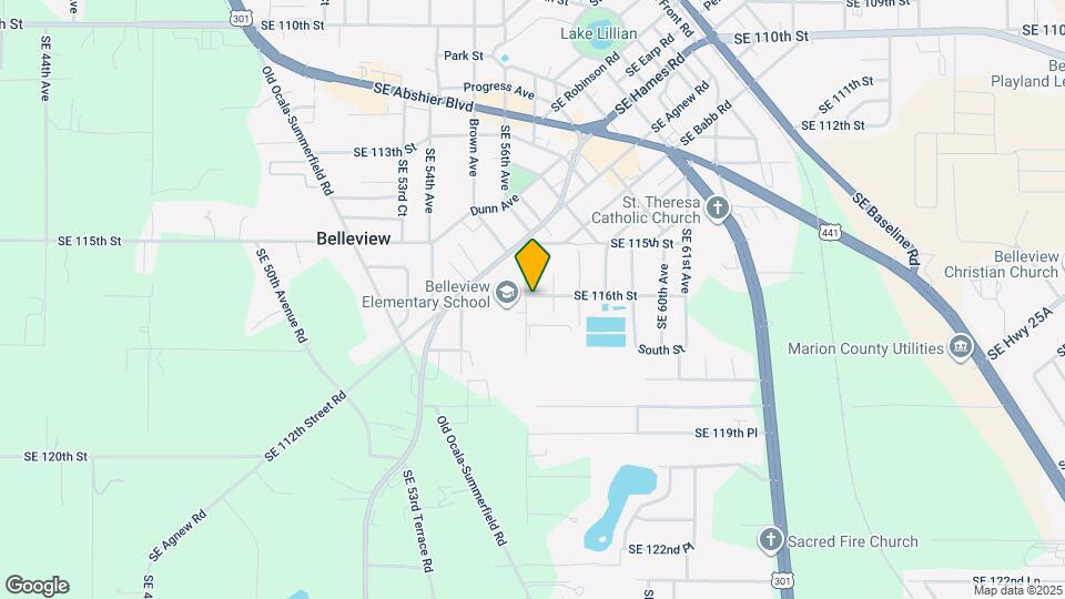 5704 SE 116th St Map and Location Details