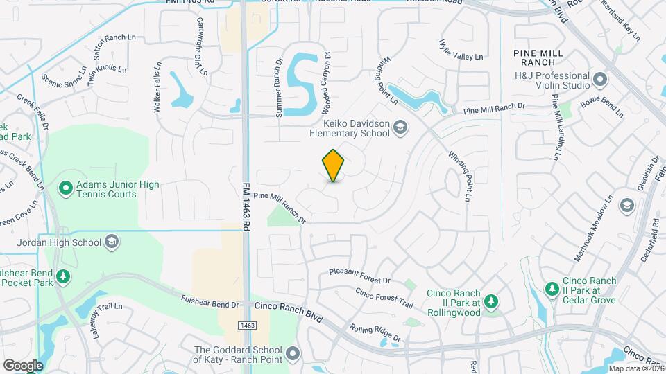 4127 Ponderosa Hills Ln Map and Location Details