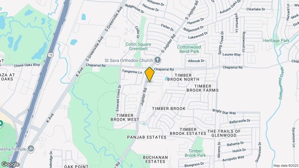 7101 Myrtleridge Dr Map and Location Details