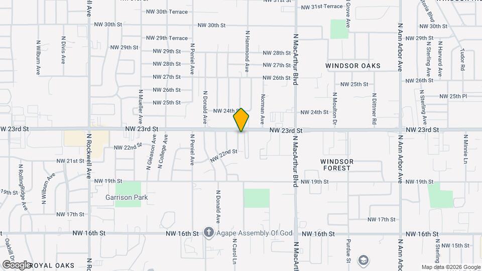 2320 N Hammond Ave Map and Location Details