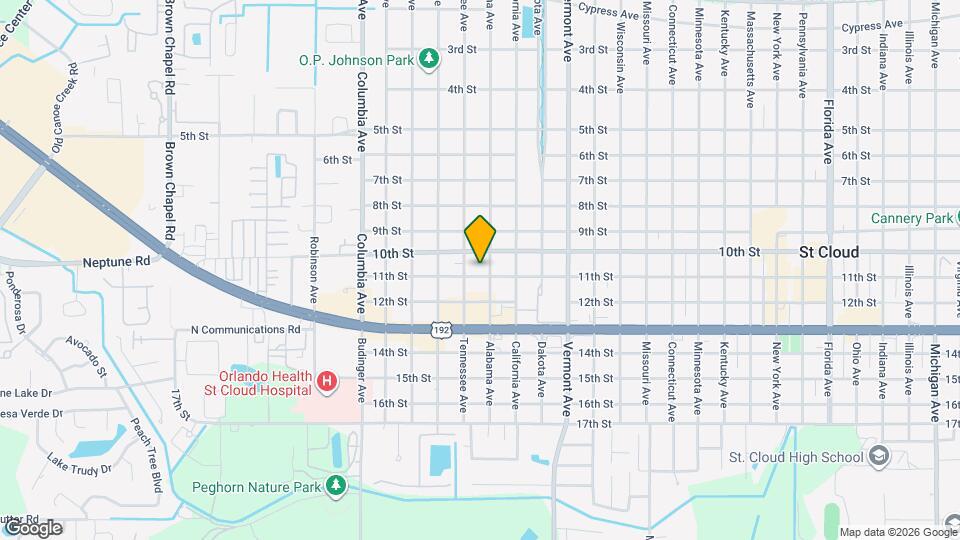 2410 11th St Map and Location Details