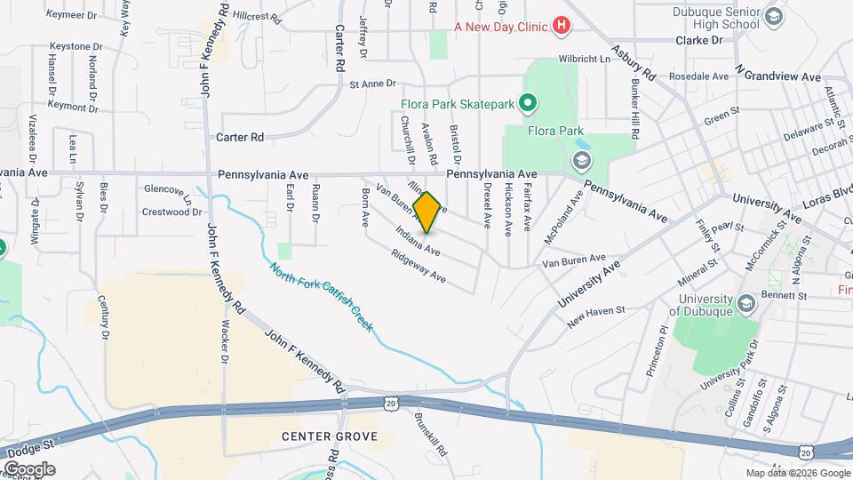 2891 Indiana Ave Map and Location Details