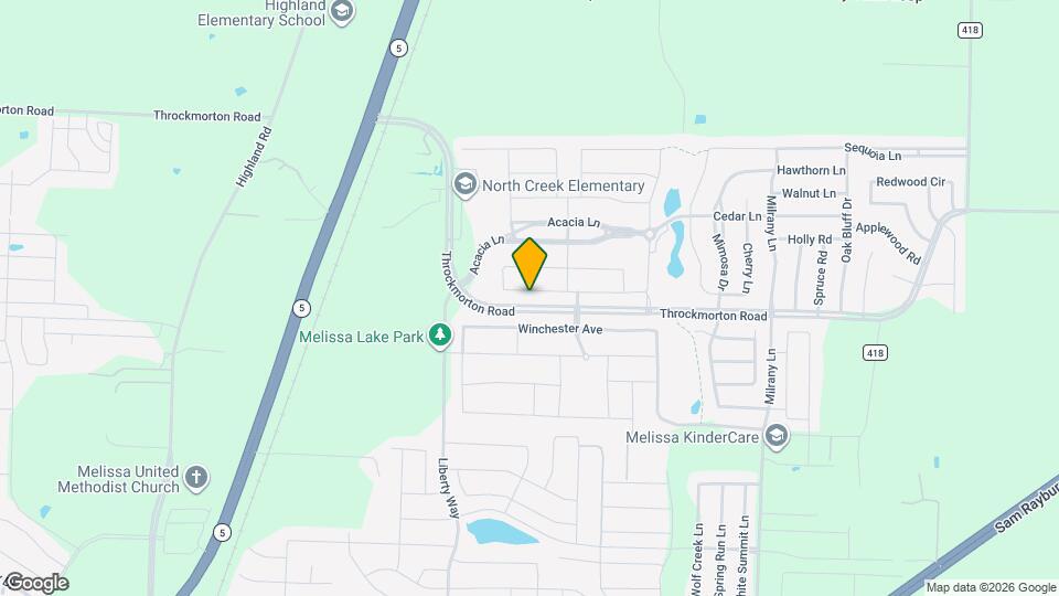 2816 Redbud Ln Map and Location Details