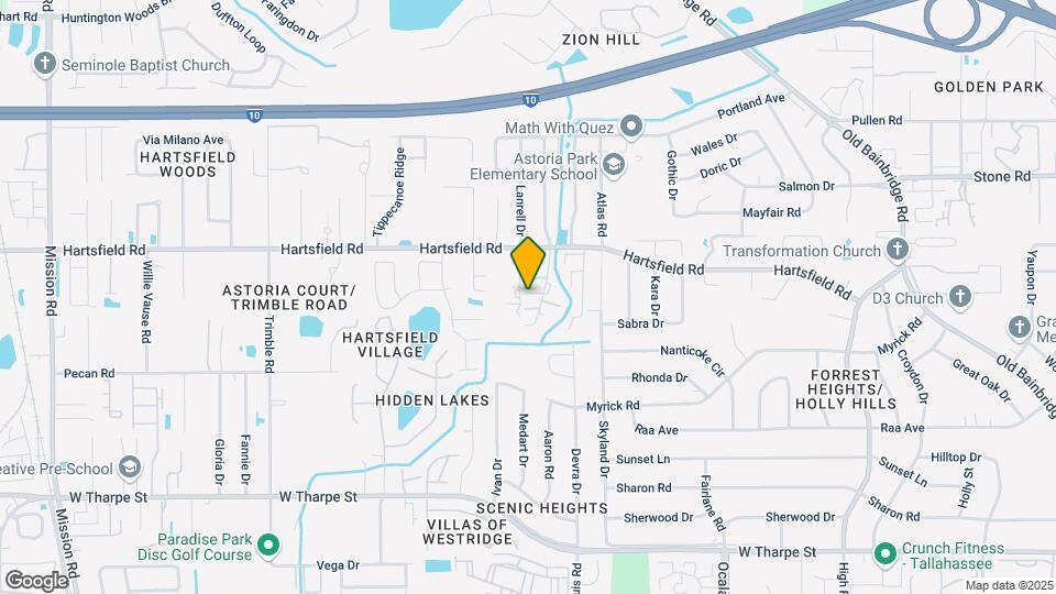 2320 Hartsfield Way Map and Location Details