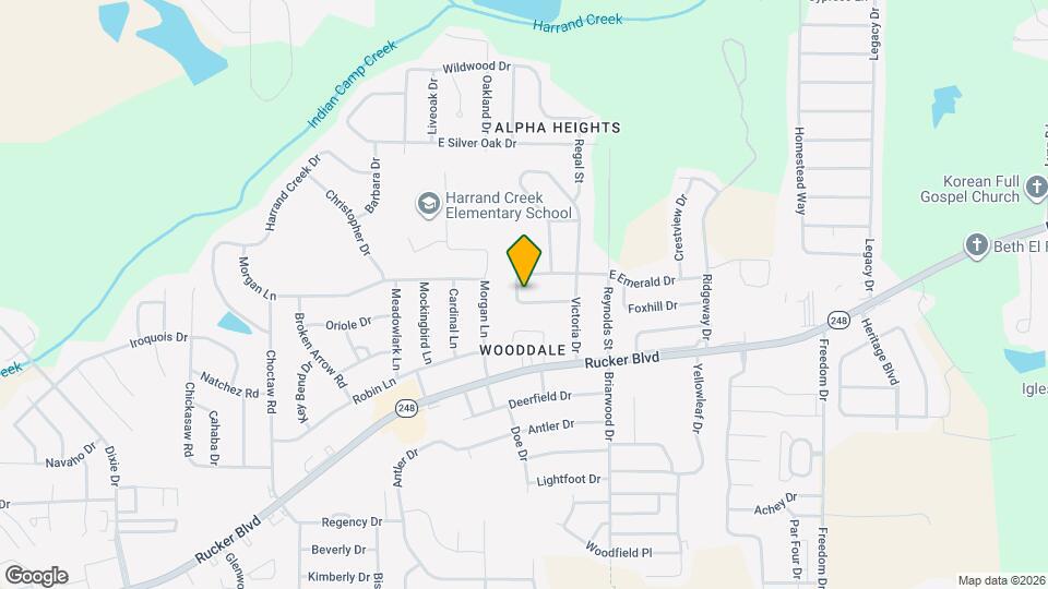 110 W Emerald Dr Map and Location Details