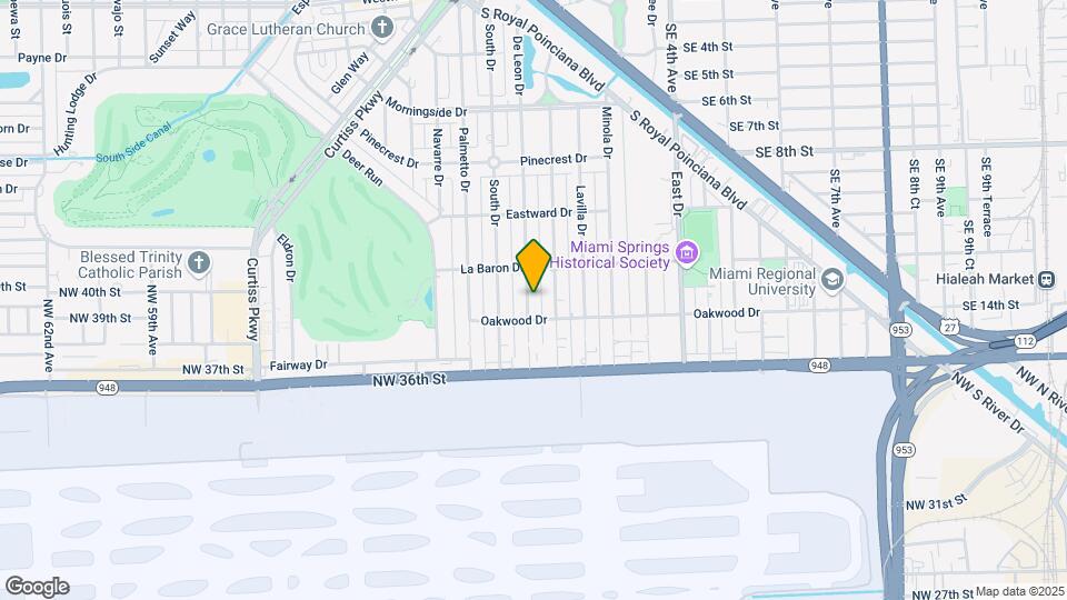 557 De Leon Dr Map and Location Details