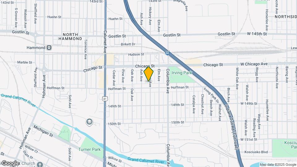 4754 Hickory Ave Map and Location Details