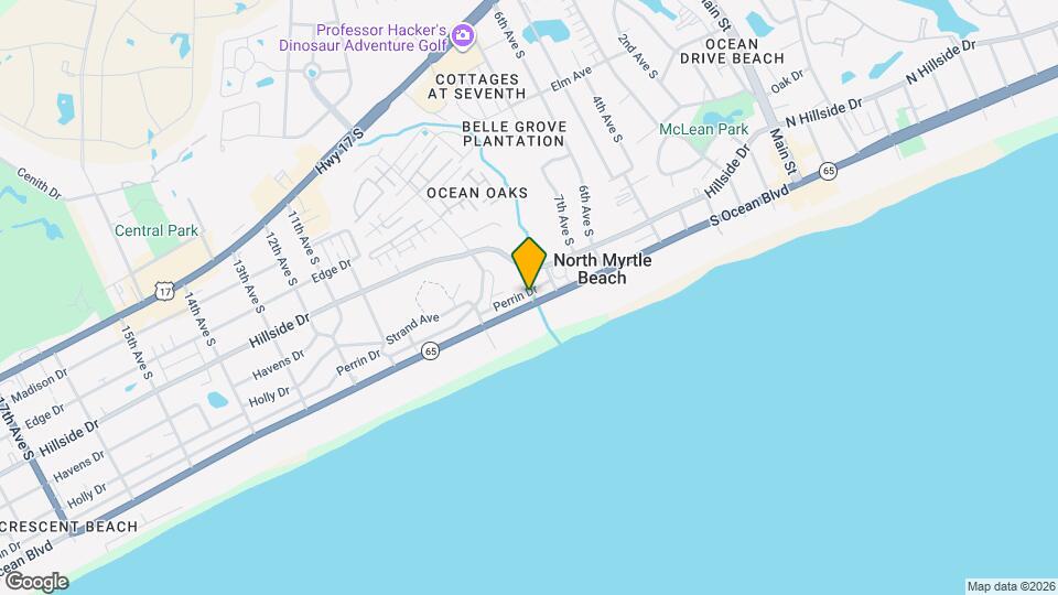 800 S Ocean Blvd Map and Location Details