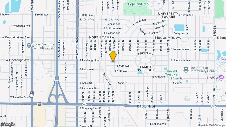 9902 N Hyacinth Ave, Unit Hyacinth-All Vouchers Map and Location Details