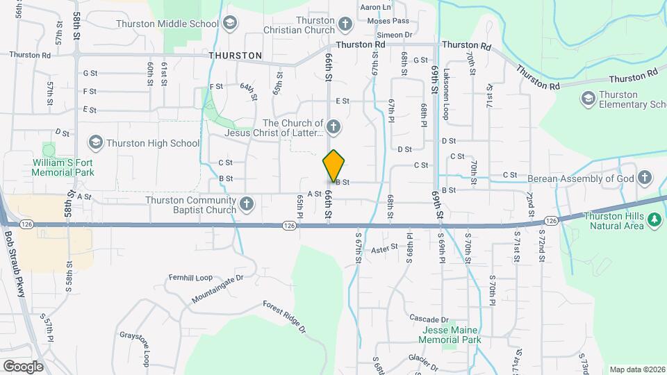 6611 B St Map and Location Details