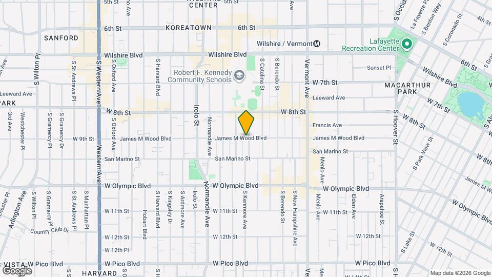 3060 James M Wood Blvd, Unit 3014 Map and Location Details