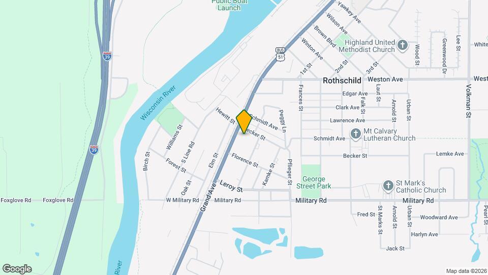 507 Grand Ave Mapa y Detalles de la Ubicación