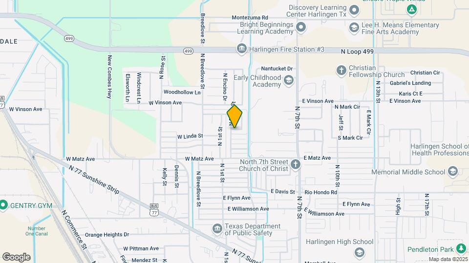 206 E Dunkin Cir Map and Location Details
