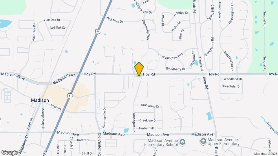 193 Stonegate Dr Map and Location Details