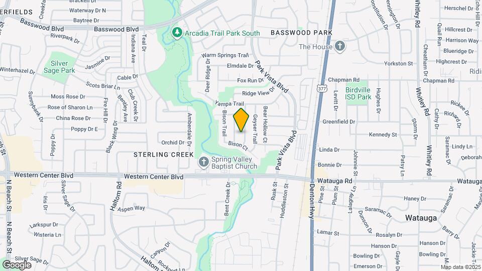 6713 Red Rock Trl Map and Location Details