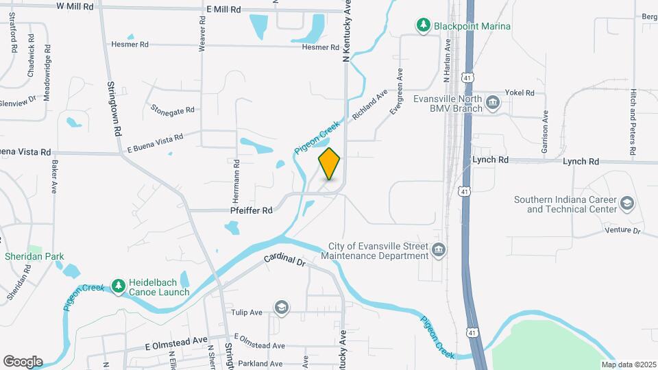 902 Pfeiffer Rd Map and Location Details