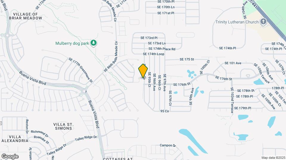 17594 SE 95th Cir Map and Location Details