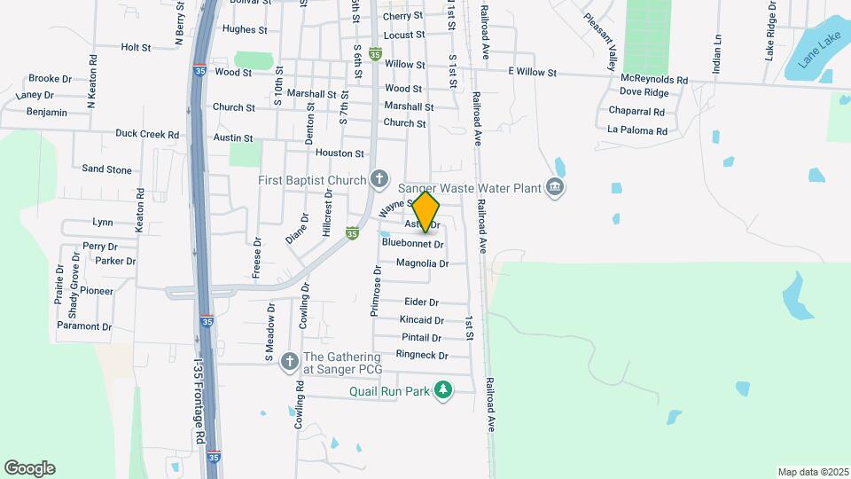 107 Bluebonnet Dr Map and Location Details