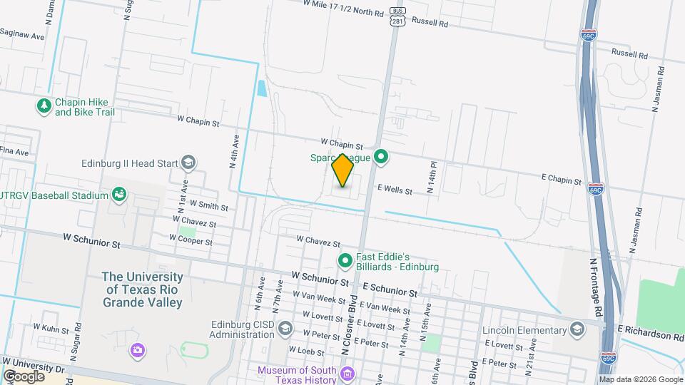 205 Teak Dr, Unit 4 Map and Location Details