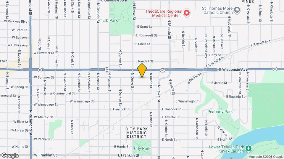 431 E Summer St Map and Location Details