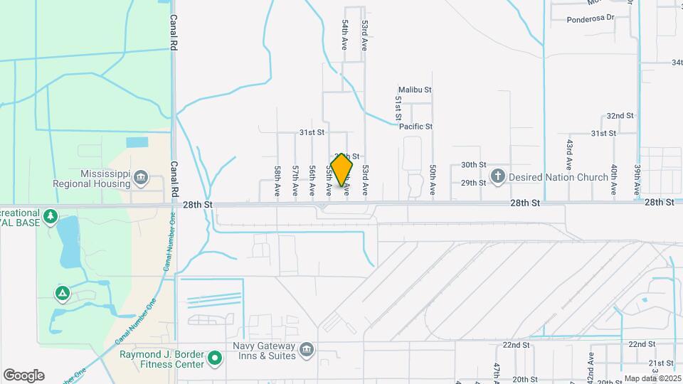 2809 54th Ave Map and Location Details