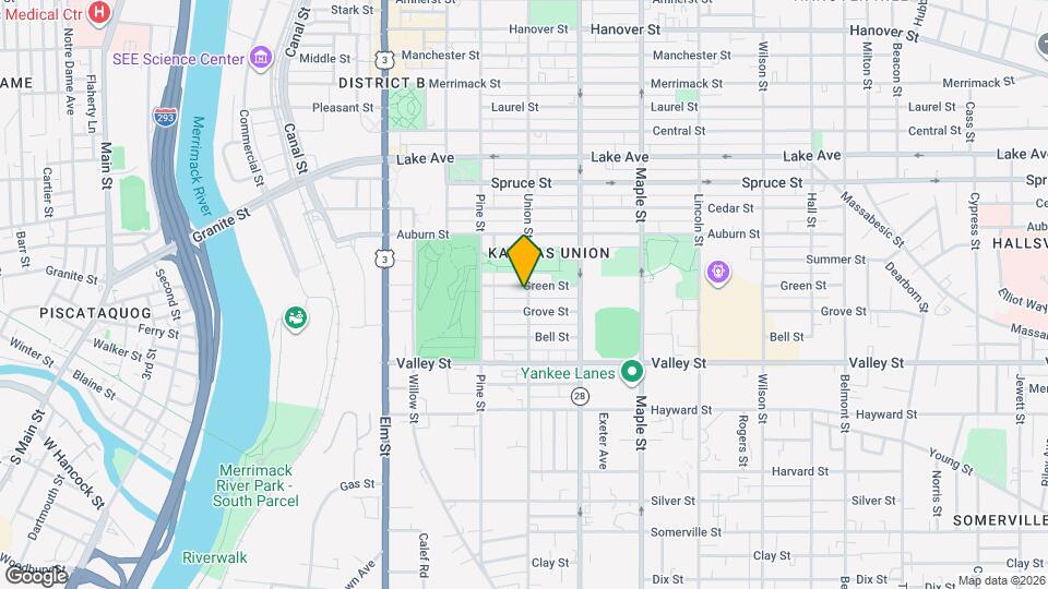 201 Green St Map and Location Details