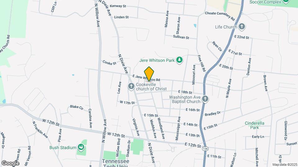 1840 Woodland Ave, Unit 1 Mapa y Detalles de la Ubicación