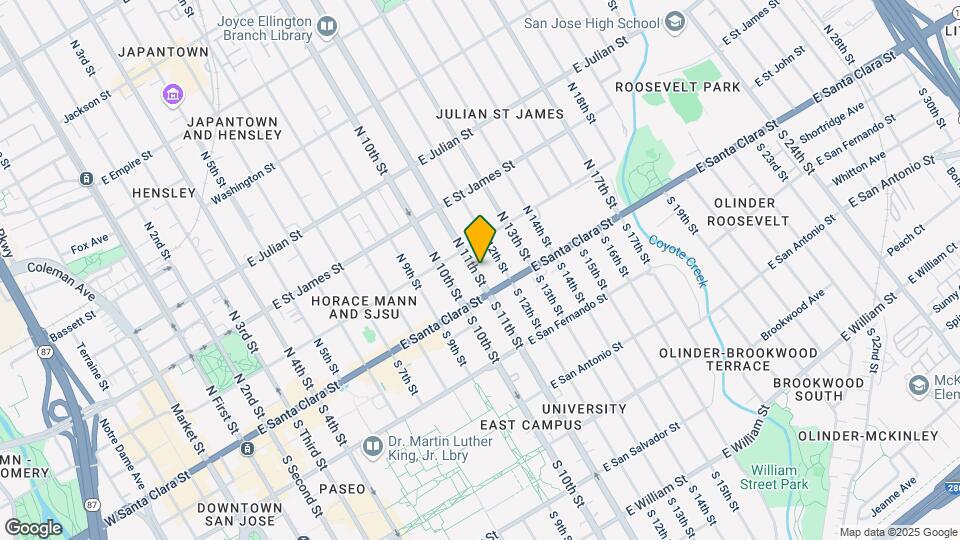 40 N 11th St Map and Location Details